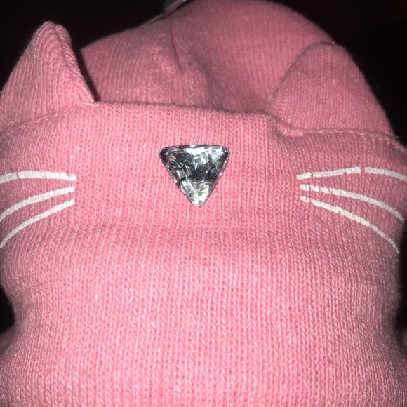 Pink Kitty ear hat - Picture 3 of 4